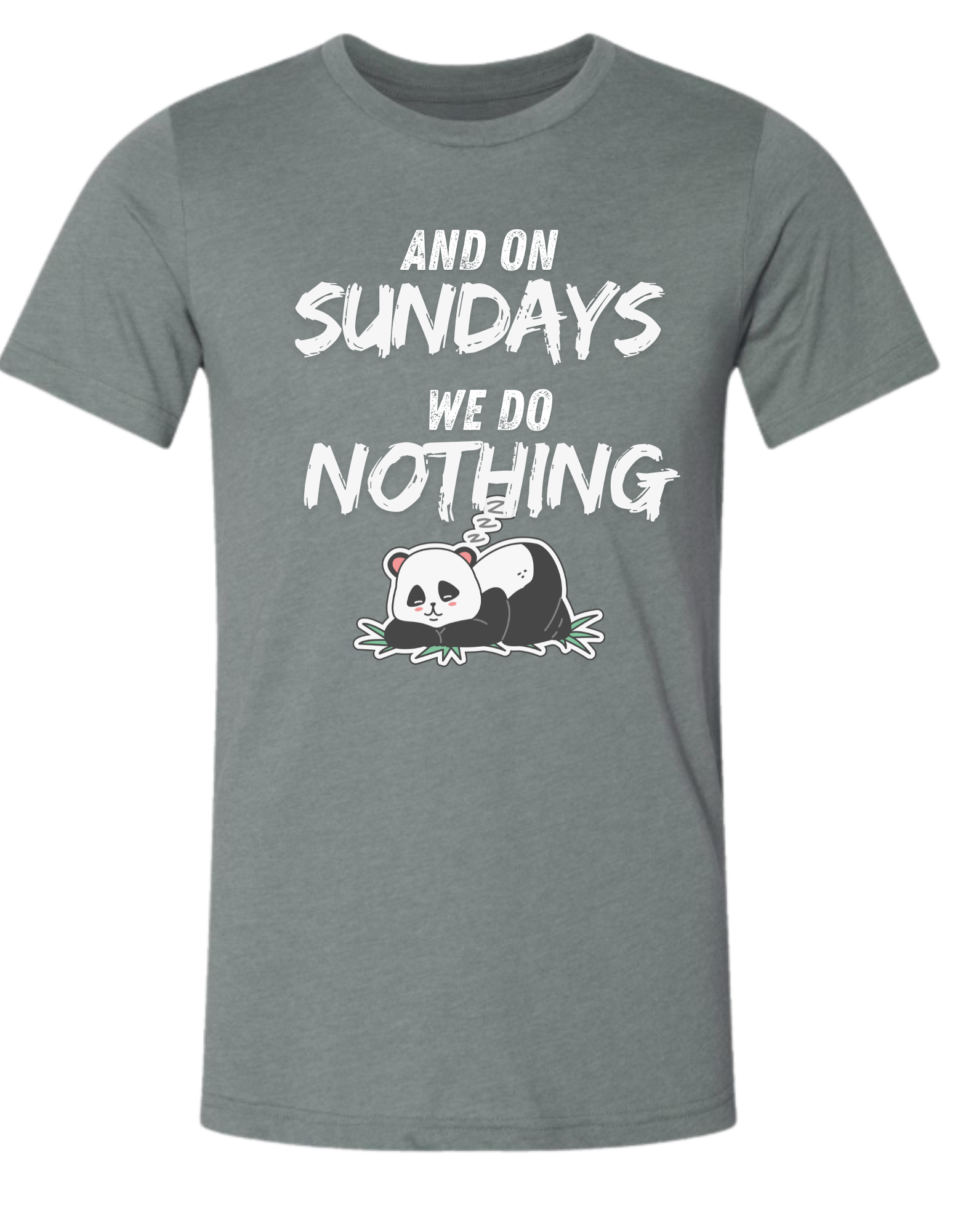 And on SUNDAYS we do NOTHING